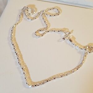 Silver Tone Chain 16"